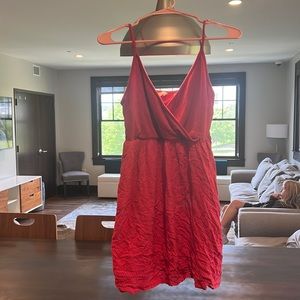 Red Polkadot Roxy’s Mini Dress